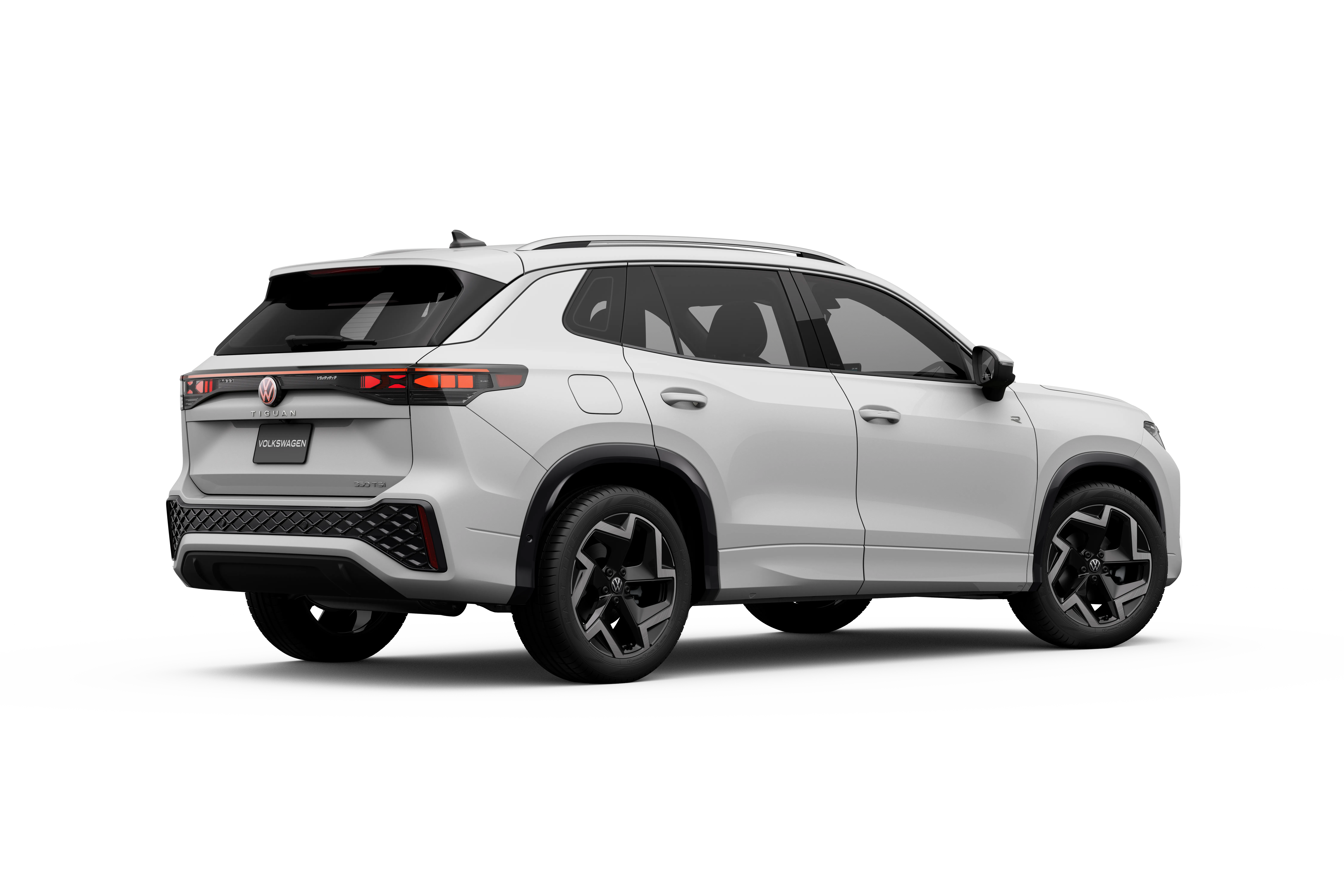 Tiguan R-Line — Branco, vista traseira